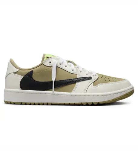 Nike Air Jordan 1 Low x Travis Scott "Golf" - Neutral Olive/Sail