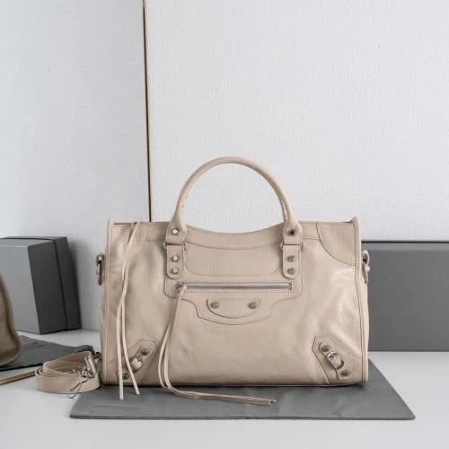Balenciaga Classic City Bag — Nude / Beige