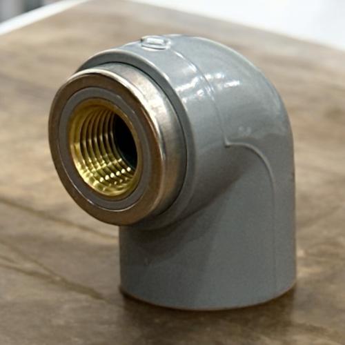 كوع سن نحاس 1*1/2 بوصة حار