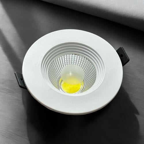 كشاف دفن 7 سم ابيض مدور همر (ضمان 2 سنة)