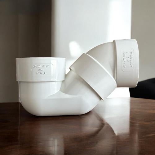 كوع ريحة 4 بوصة بلاستيك نيبرو