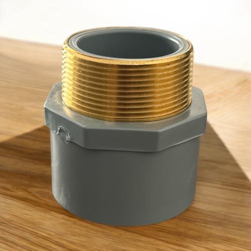 جلبة ذكر سن نحاس 2 بوصة عادي حار