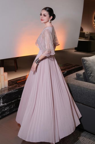 فستان طويل نسائي سهرة