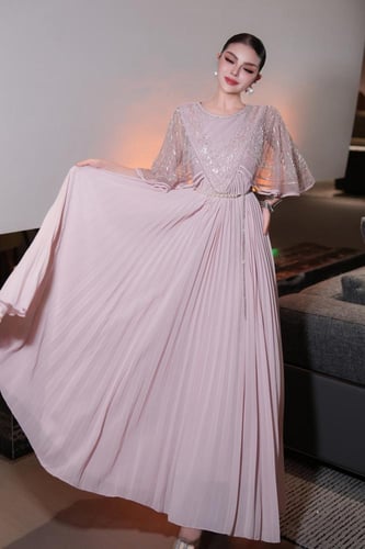 فستان طويل نسائي سهرة