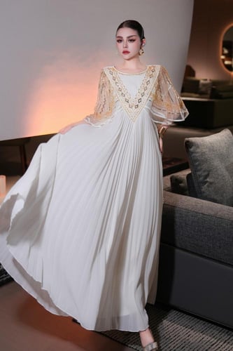 فستان طويل نسائي سهرة