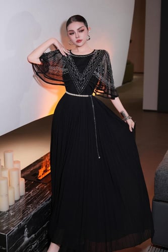 فستان طويل نسائي سهرة