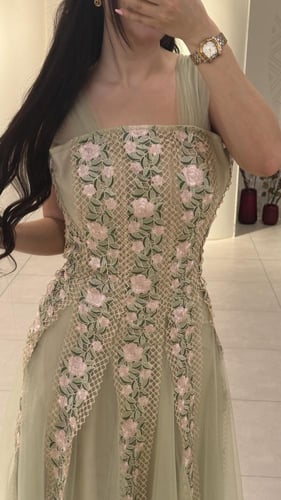 فستان الهبه مكس الجاكار والتل