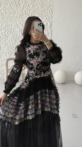 فستان طويل فخم للمناسبات