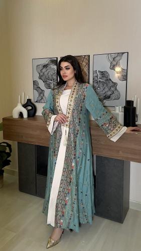 جلابية قطعتين فخمة