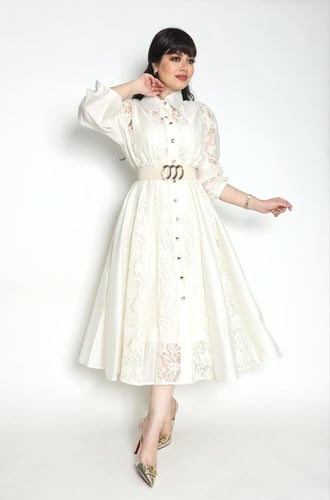 فستان فخم دانتيل