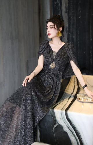 فستان طويل سهرة