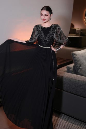 فستان طويل نسائي سهرة