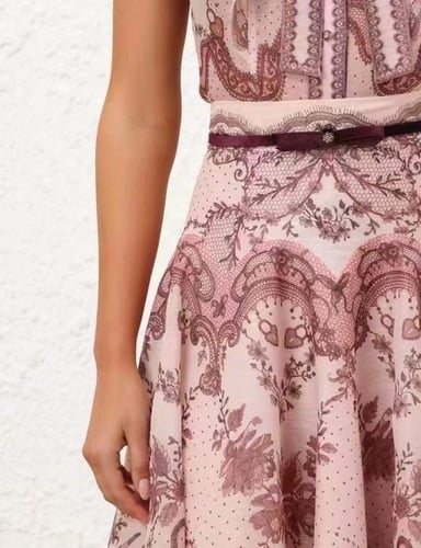 طقم تيور بناتي قطعتين انيق بطبعات غجريه