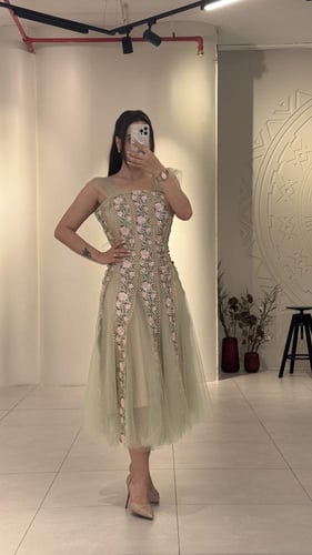 فستان الهبه مكس الجاكار والتل