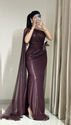 فستان طويل سهرة