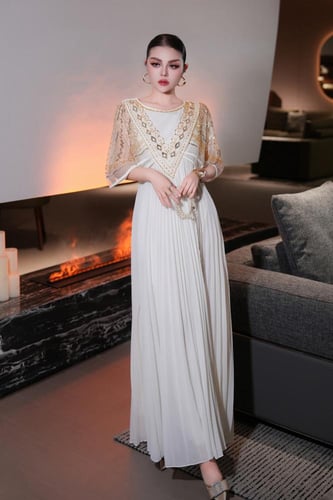 فستان طويل نسائي سهرة