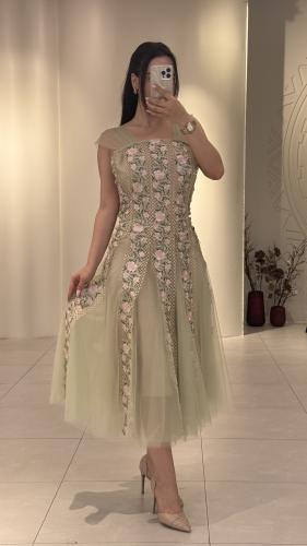 فستان الهبه مكس الجاكار والتل