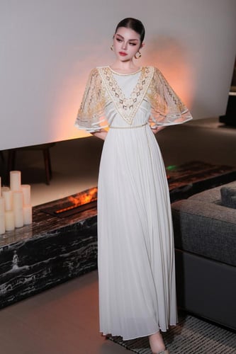 فستان طويل نسائي سهرة