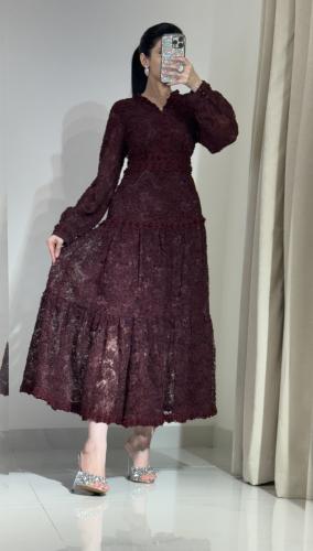 فستان دانتيل راقي