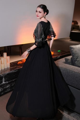 فستان طويل نسائي سهرة