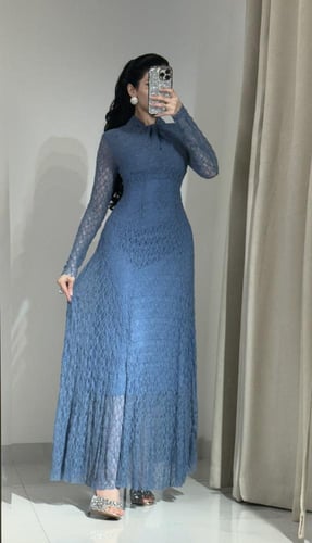 فستان قطعتين ناعم