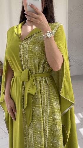 جلابية فخمة قصة واسعة