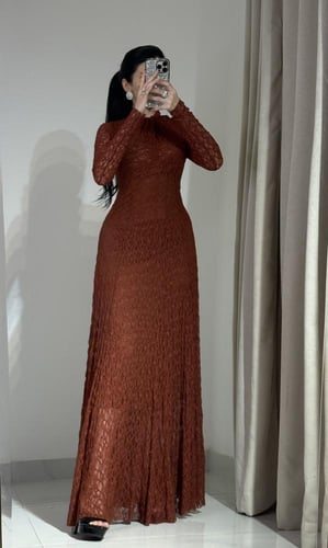 فستان قطعتين ناعم