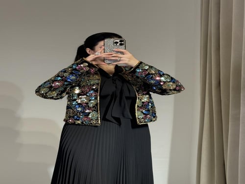 فستان قطعتين فخم للمناسبات