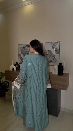 جلابية قطعتين فخمة