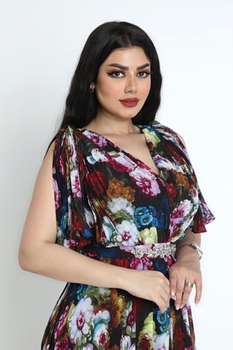 فستان شيفون مورد قصة لف