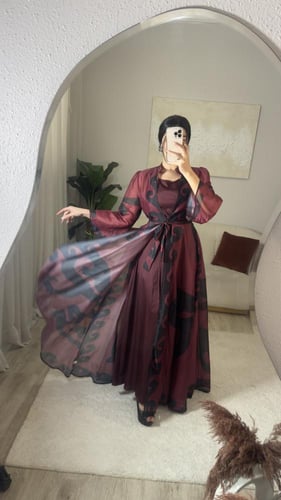جلابيه قطعتين فخمه