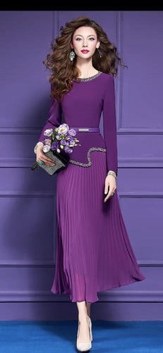 فستان انيق وراقي