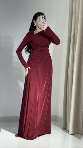 فستان طويل للمناسبات انيق