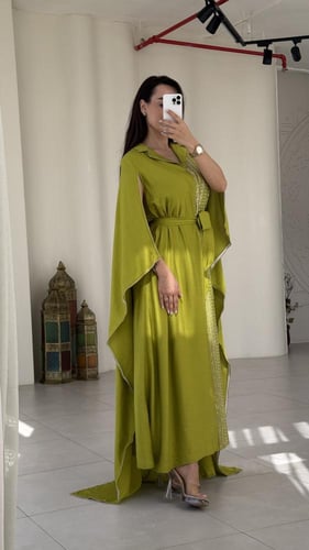 جلابية فخمة قصة واسعة