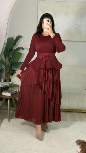 فستان طويل نسائي راقي