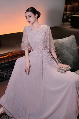 فستان طويل نسائي سهرة