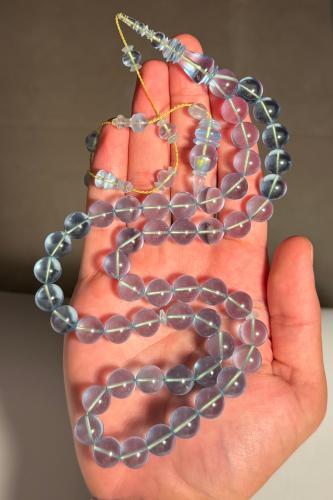 زجاج الطائرة - سماوي شفاف