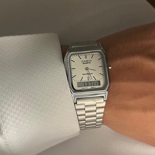 كاسيو ڤنتج فضي