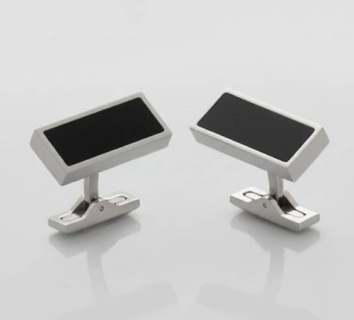 كبك باللون الفضي والاسود من إس.تي.ديبونت