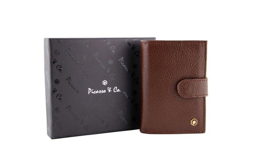 محفظة بطاقات تسع 9 بطاقات ائتمان ومزودة بمكاينة لس...