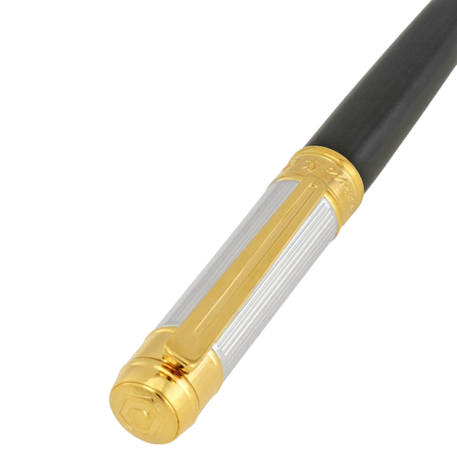 بيكاسو اند كو قلم بولبوينت لون ذهبي مطلي بالاسود P...