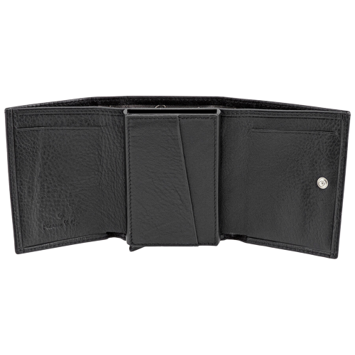 حامل بطاقات الجلد من بيكاسو اند كو مع نظام تمرير م...