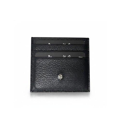 كارد هولدر جلد طبيعي لون اسود ماركة بيكاسو اند كو...