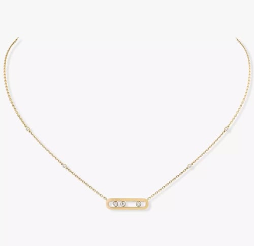 سلسال بيبي موف مع حبات الالماس