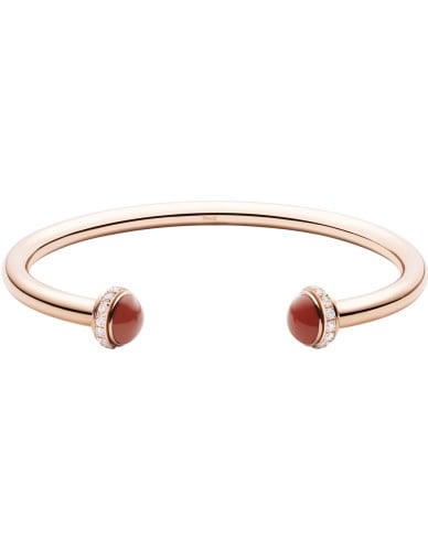 اسواره مفتوحه مع حجر والماس متحرك - سميك