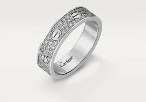 دبلة لوڤ رجاليه - فضه وفل الماس طبيعي