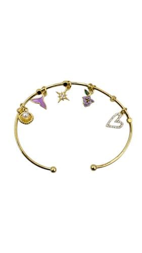 A beaded bracelet