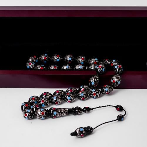 سبحة كوك بالفضة عيار 900