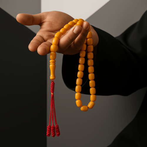 سبحة كراكيش مستكة برتقالية