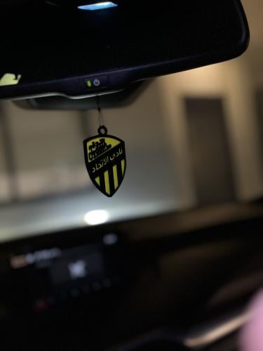 تعليقة سيارة - شعار نادي الاتحاد